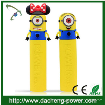 Mr Minions cute design 2600mah power bank smart power bank for mobile phone